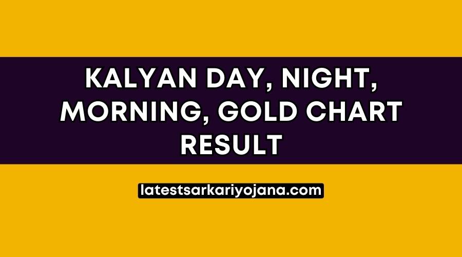 Kalyan Day Morning Night Result