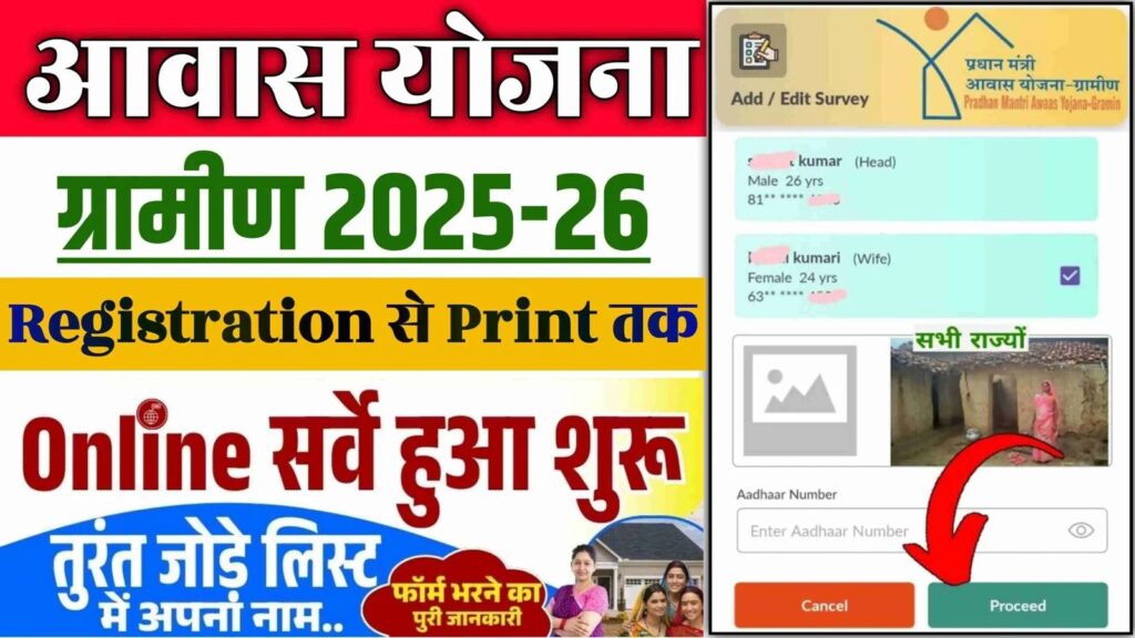 PM Awas Yojana Gramin Survey