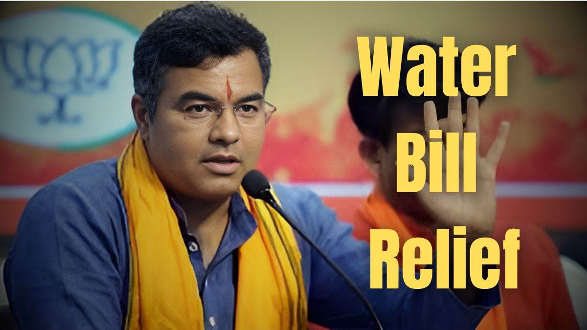 Delhi Water Bill Waiver Scheme