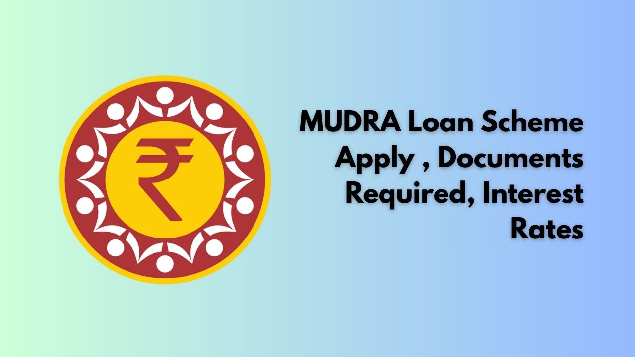 MUDRA Loan Scheme Apply Online