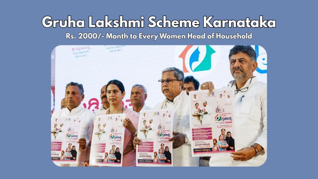 Gruha Lakshmi Scheme Karnataka