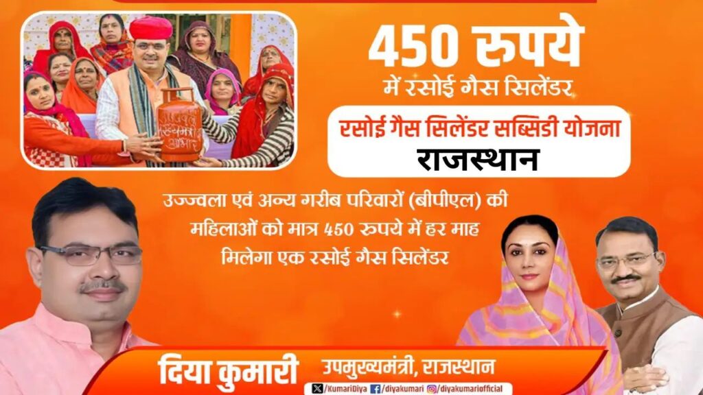 Mukhyamantri Rasoi Gas Subsidy Yojana