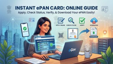 Instant ePAN Card Apply Online