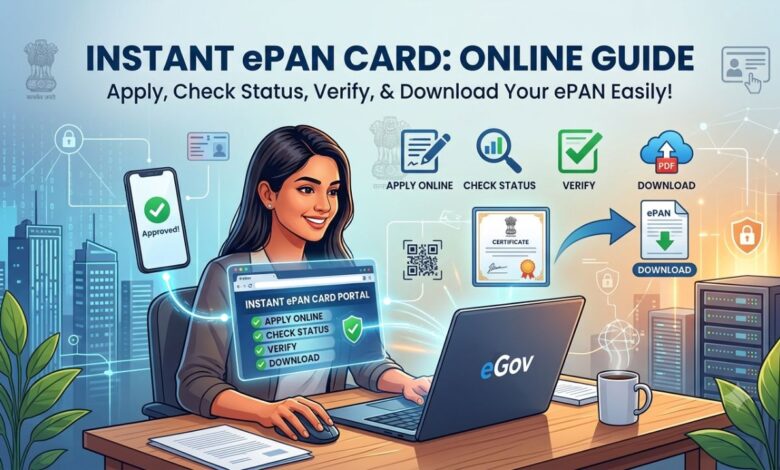 Instant ePAN Card Apply Online
